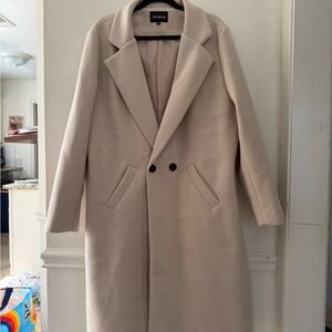 Beige Women's Coat